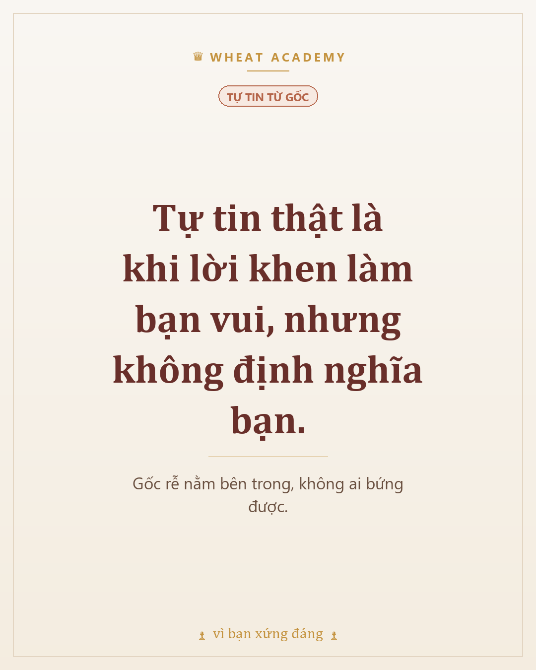 Trích dẫn: Giá trị vay của người khác thì họ đòi lại lúc nào cũng được